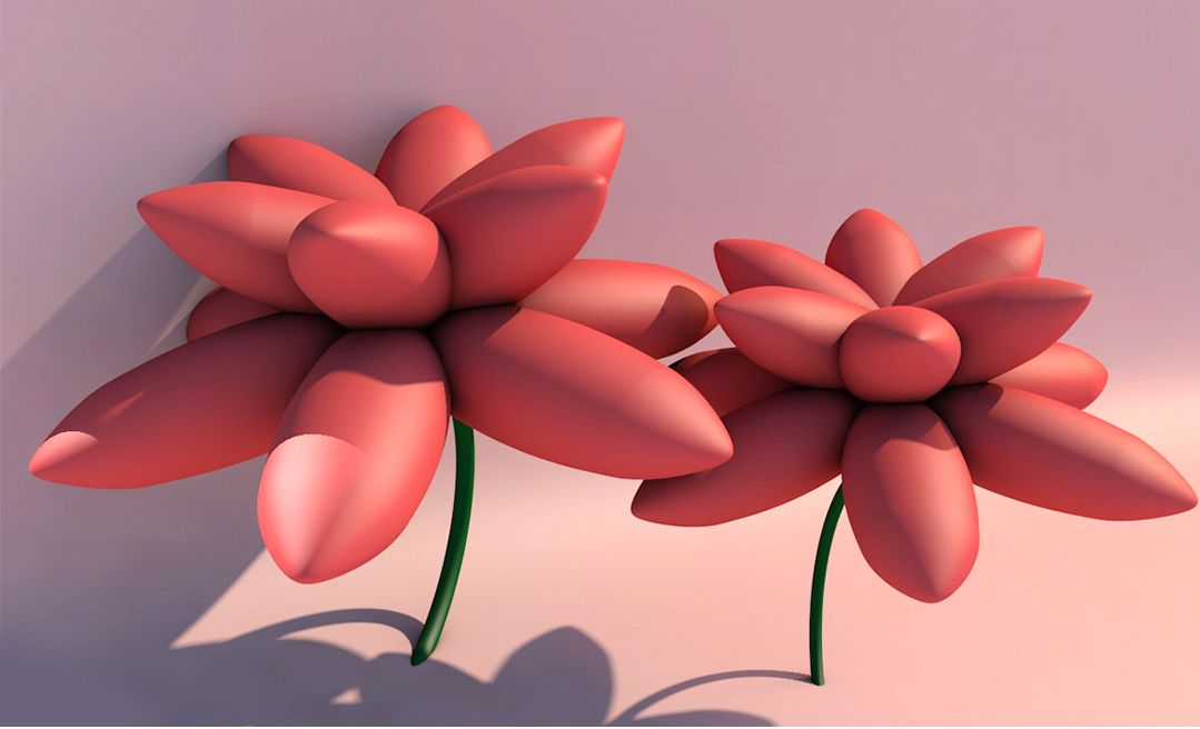 C4D-花朵建模及渲染