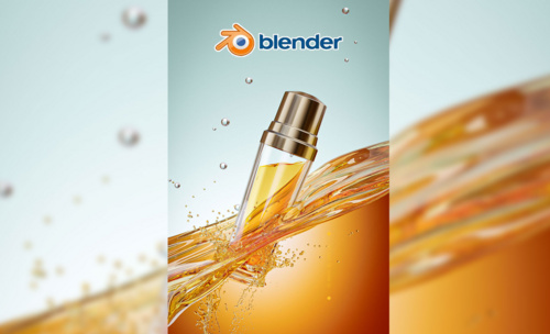 Blender-化妆品渲染打光教程