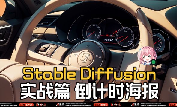 【Stable Diffusion】倒计时海报 SD实战教程 1