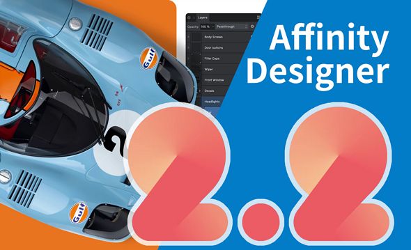 Affinity Designer V2.2 更新功能介绍