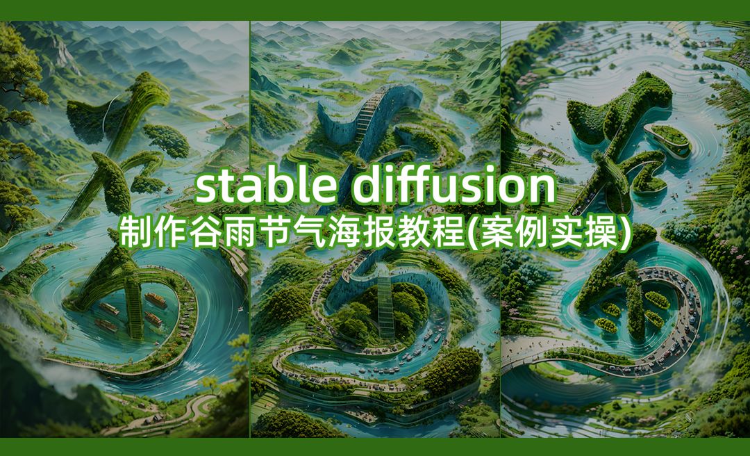 Stable Diffusion 制作谷雨节气海报教程