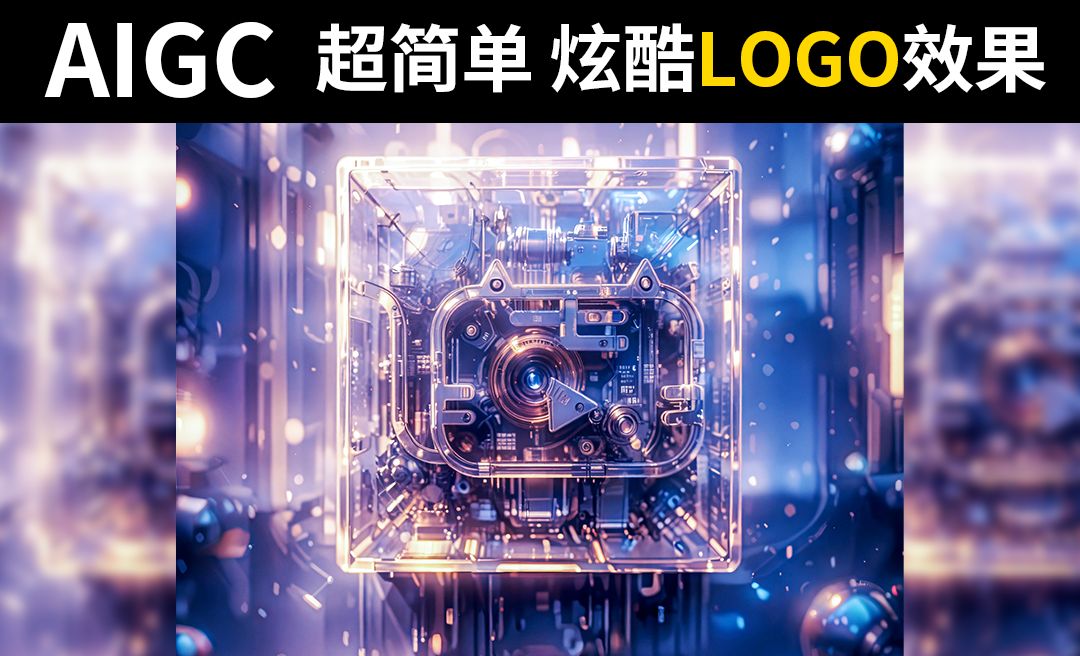 WHEE-AIGC炫酷logo机械字效果