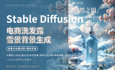 Stable Diffusion-生鲜蔬菜超市创意海报