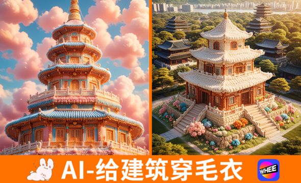 AI-给建筑穿毛衣