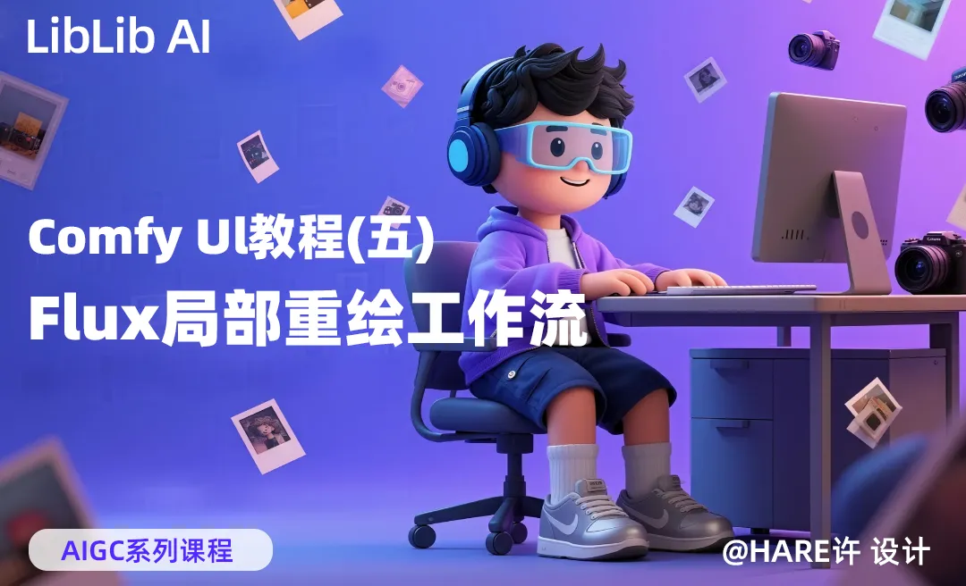 Flux局部重绘工作流搭建 - Comfy Ul教程(五)