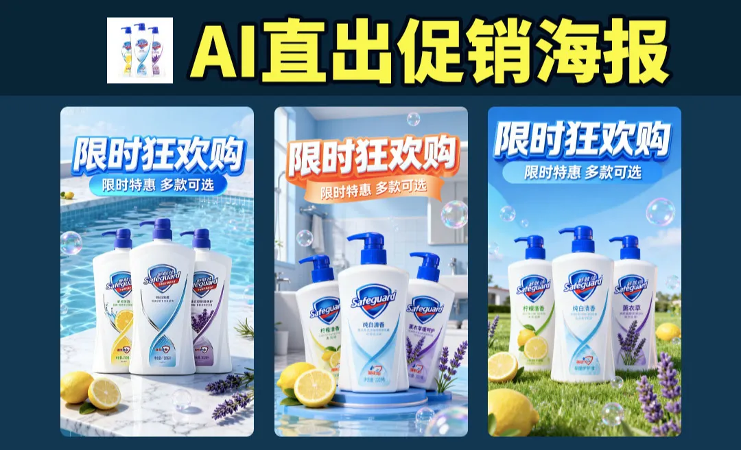 即梦AI-直出双十一促销海报与视频