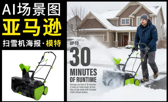 StartAI-亚马逊扫雪机场景