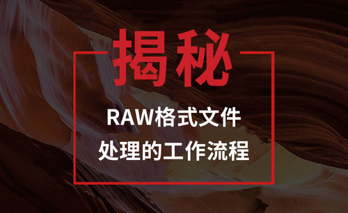 RAW格式数码照片处理专业技法：揭秘RAW格式文件处理的工作流程