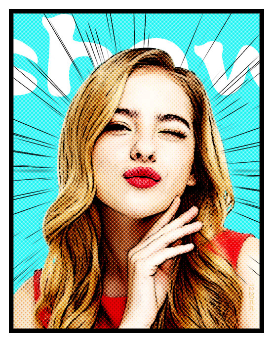 普通照片转漫画风