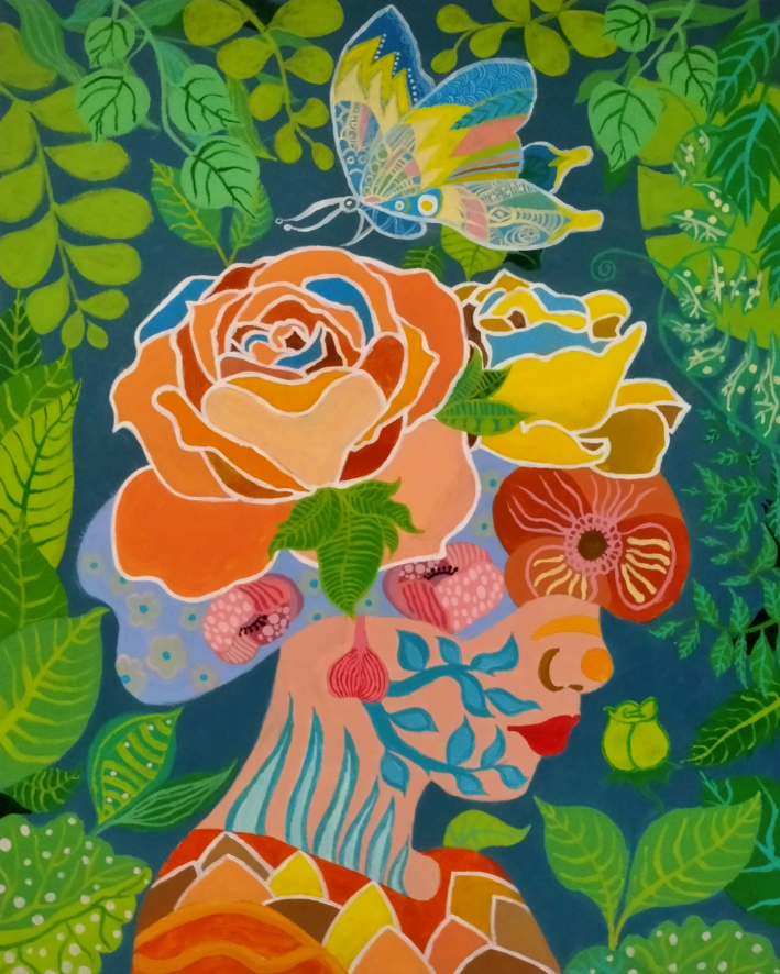 万物复苏装饰画