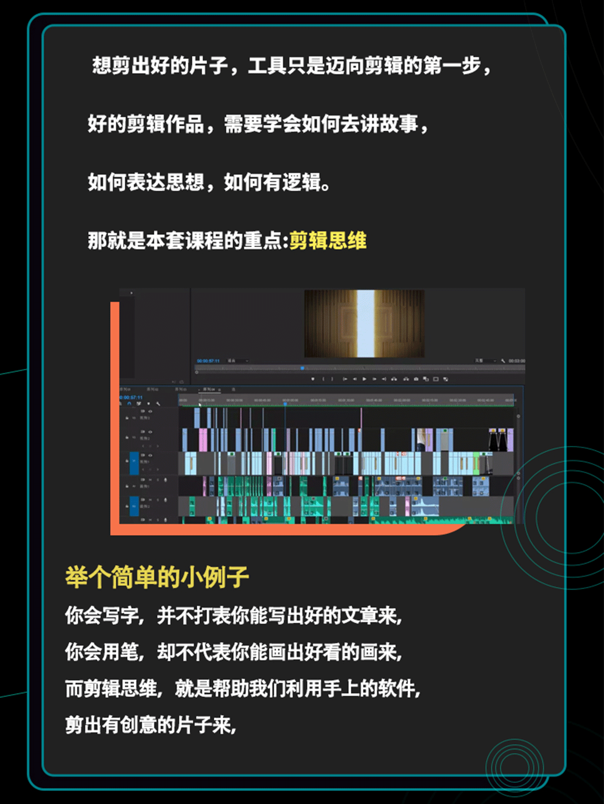 零基础剪辑思维系统实战 - 虎课网
