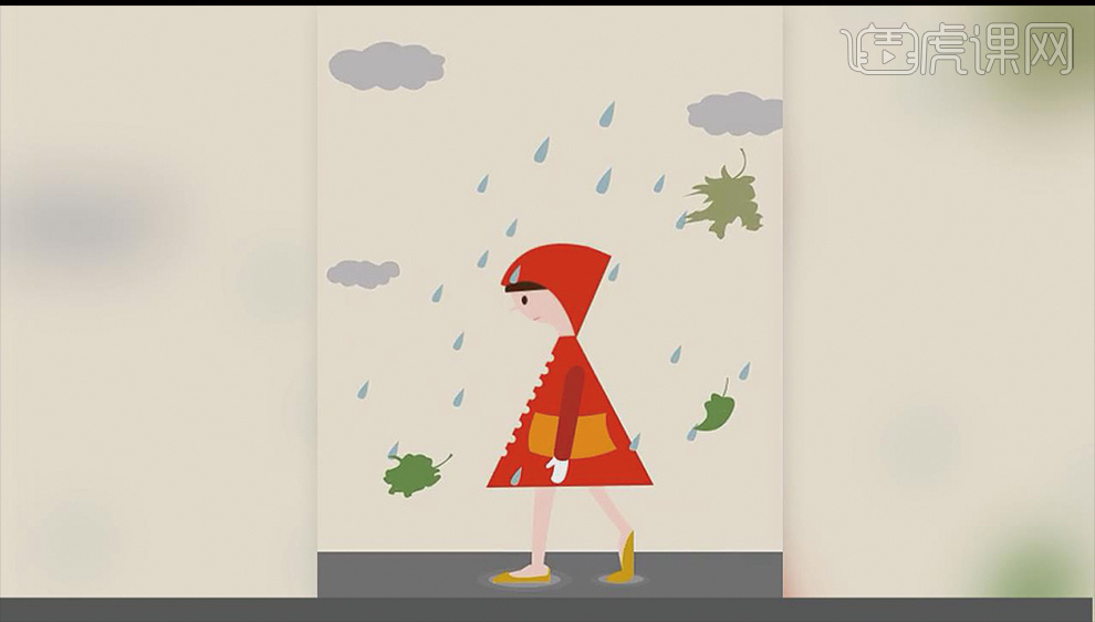 如何用ps鼠绘制作蒙蒙细雨