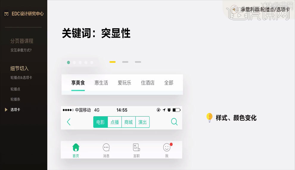 ui承载利器选项卡怎么用
