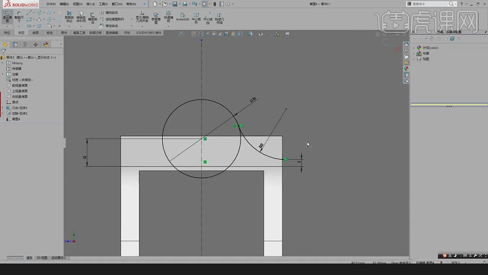 sw怎么测量直径SW-连接件案例拉伸切除的技巧图文教程作者：huke88发布时间：2022年04月18日 08：01_https://www.jmylbn.com_新闻资讯_第9张
