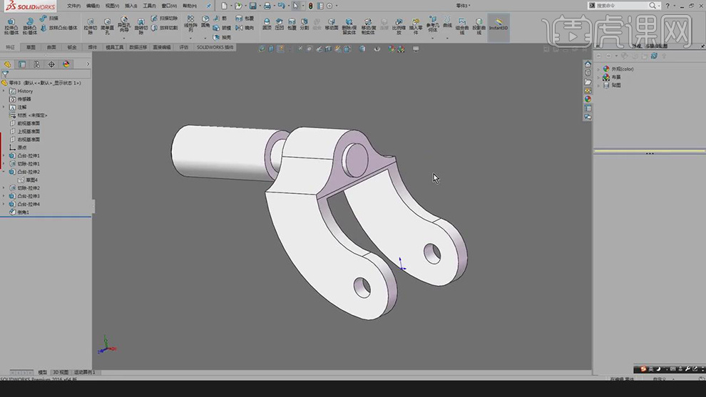 sw怎么测量直径SW-连接件案例拉伸切除的技巧图文教程作者：huke88发布时间：2022年04月18日 08：01_https://www.jmylbn.com_新闻资讯_第15张