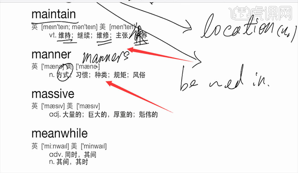 CET6-高频词汇精讲09-【大学英语六级词汇】图文教程- 虎课网