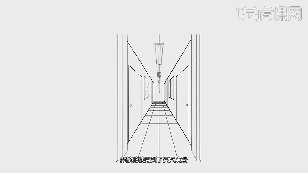 一點透視的繪製思路與技巧圖文教程
