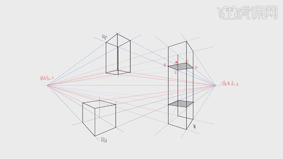 两点透视的绘制思路与技巧图文教程