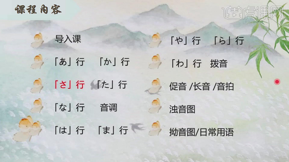 さ行-【日语50音】图文教程- 虎课网