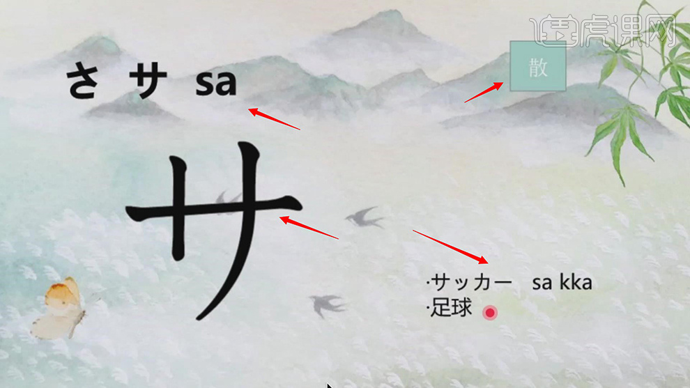 さ行-【日语50音】 - 考证·外语教程_无 - 虎课网