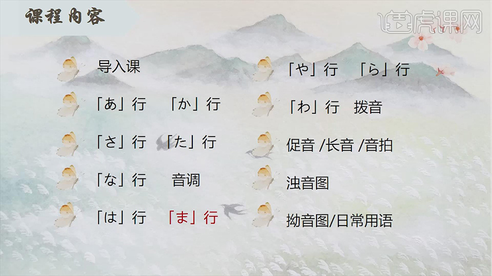 ま行-【日语50音】 - 考证·外语教程_无 - 虎课网