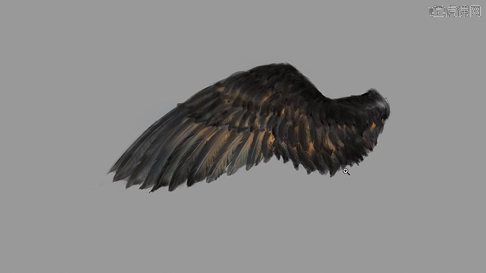 翅膀的细化-cg角色美宣材质课图文教程