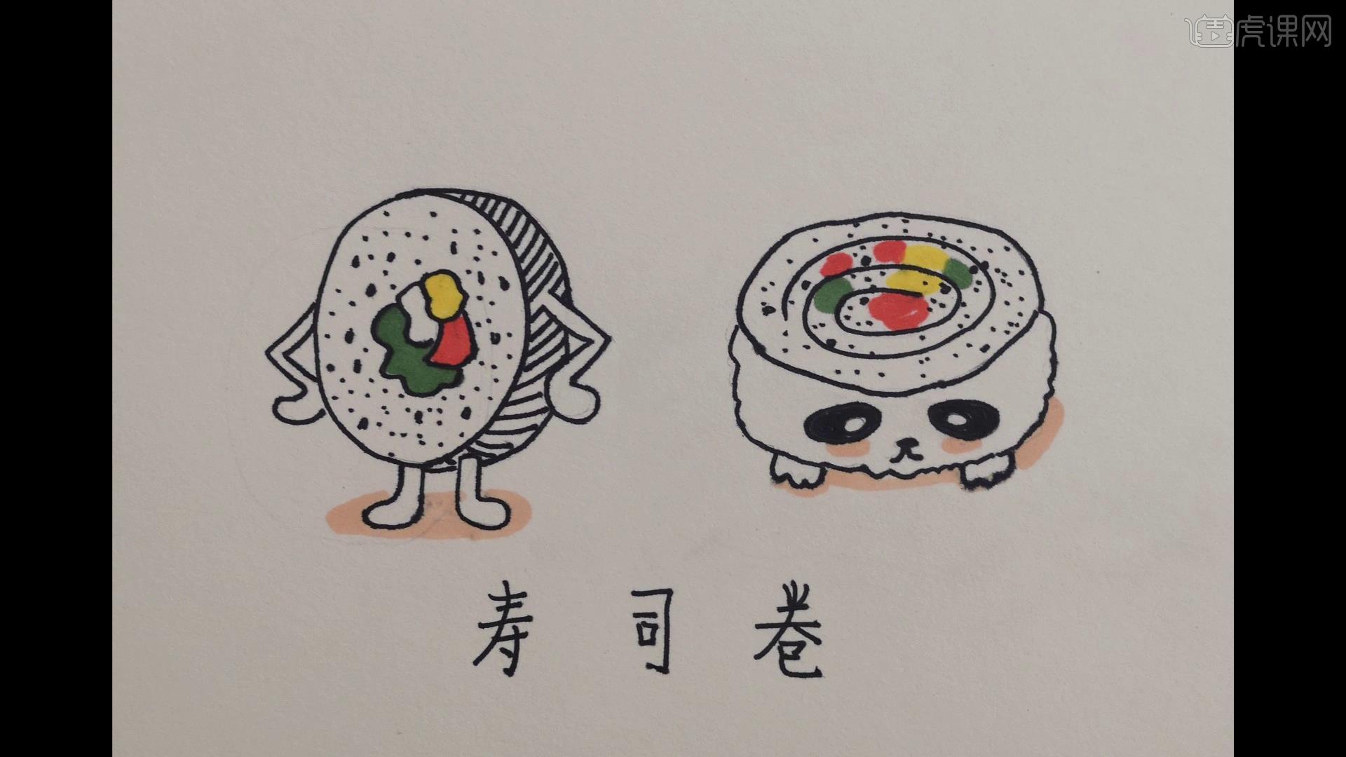 卡通寿司设计图__餐饮美食_生活百科_设计图库_昵图网nipic.com