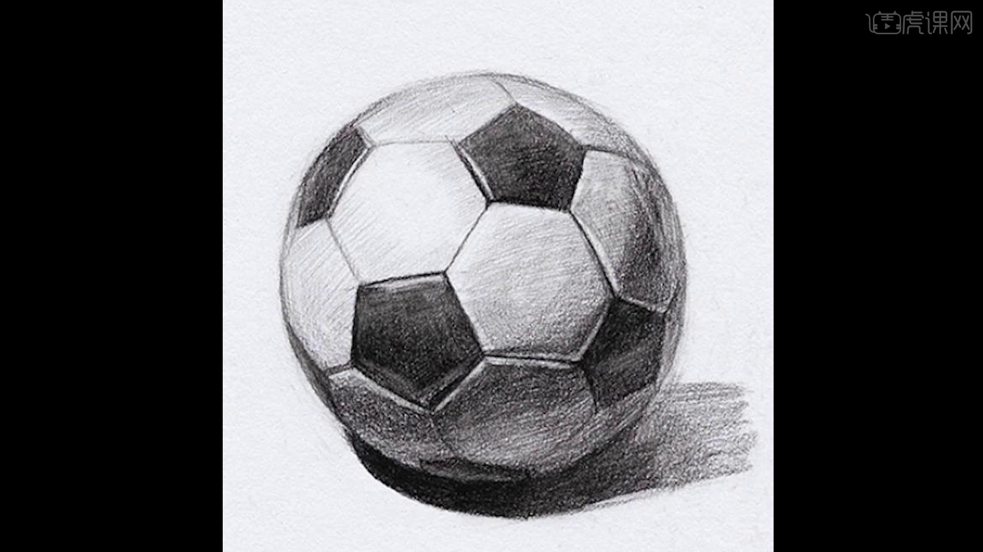 足球主题绘画 铅笔画图片