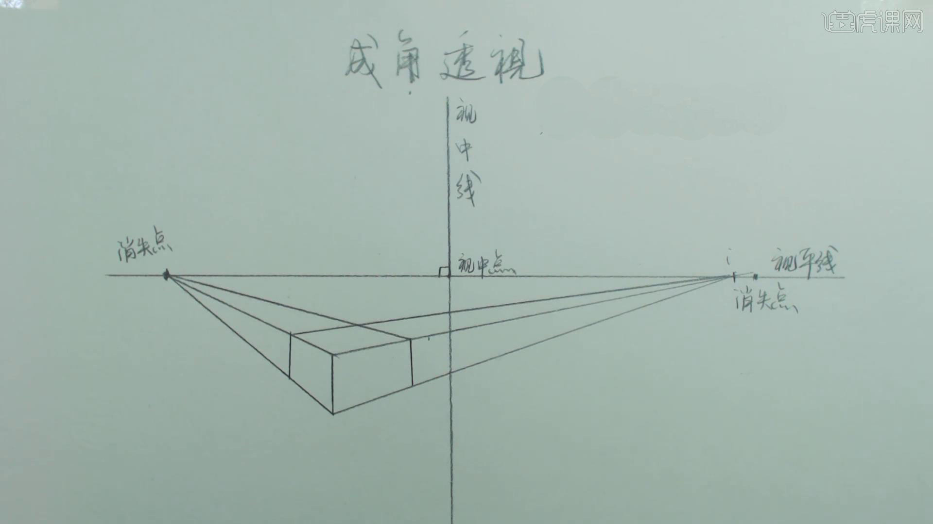 素描中的成角透視圖文教程