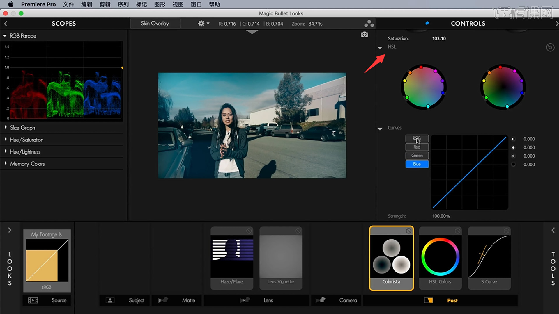 prlooks调色插件介绍与使用pr2020调色详解图文教程