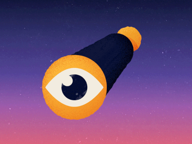 【ae教程】如何制作伪3d的望远镜动效!