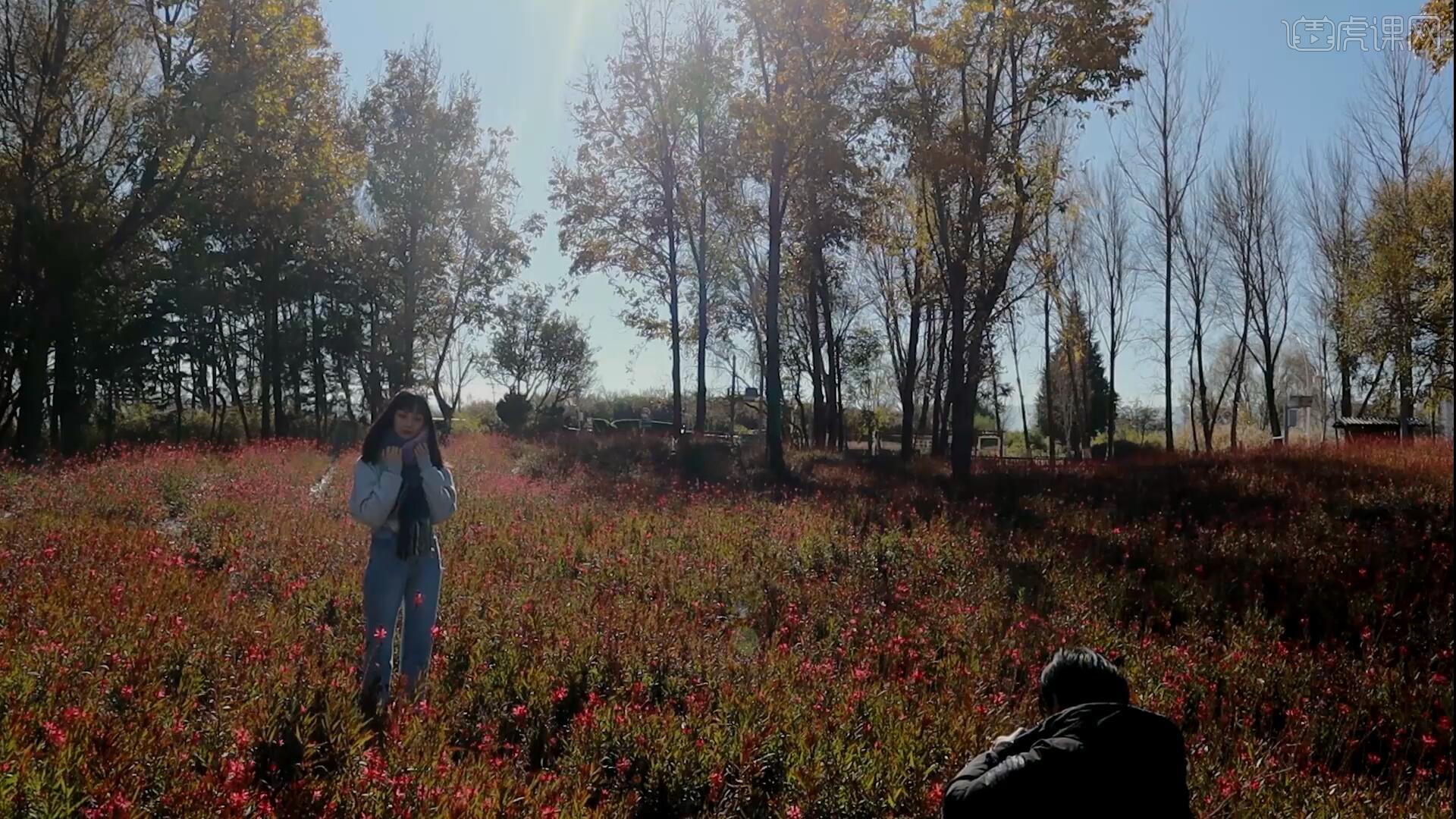 低机位如何拍摄人像大片 手机摄影图文教程 虎课网