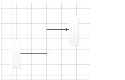 visio画直角连接线如何增加直角拐弯技巧?