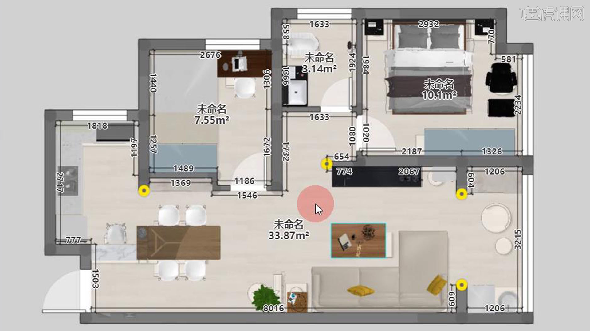 平面布置图-酷家乐图文教程