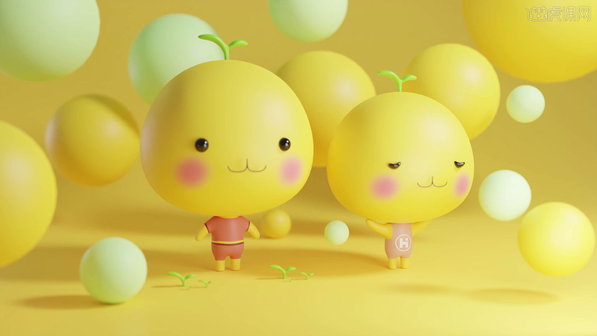 blender-建模制作-小黄豆ip角色图文教程