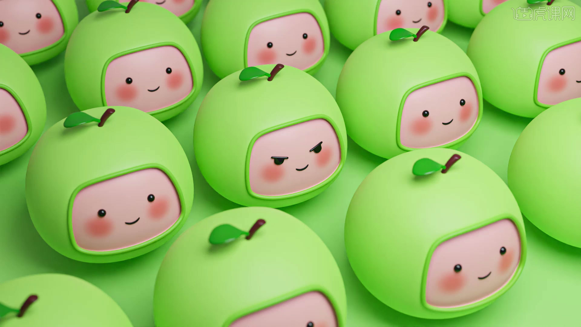 blender-渲染制作-ip卡通青梅图文教程- 虎课网