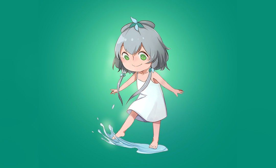 sai-日风q版洛天依绘制教程