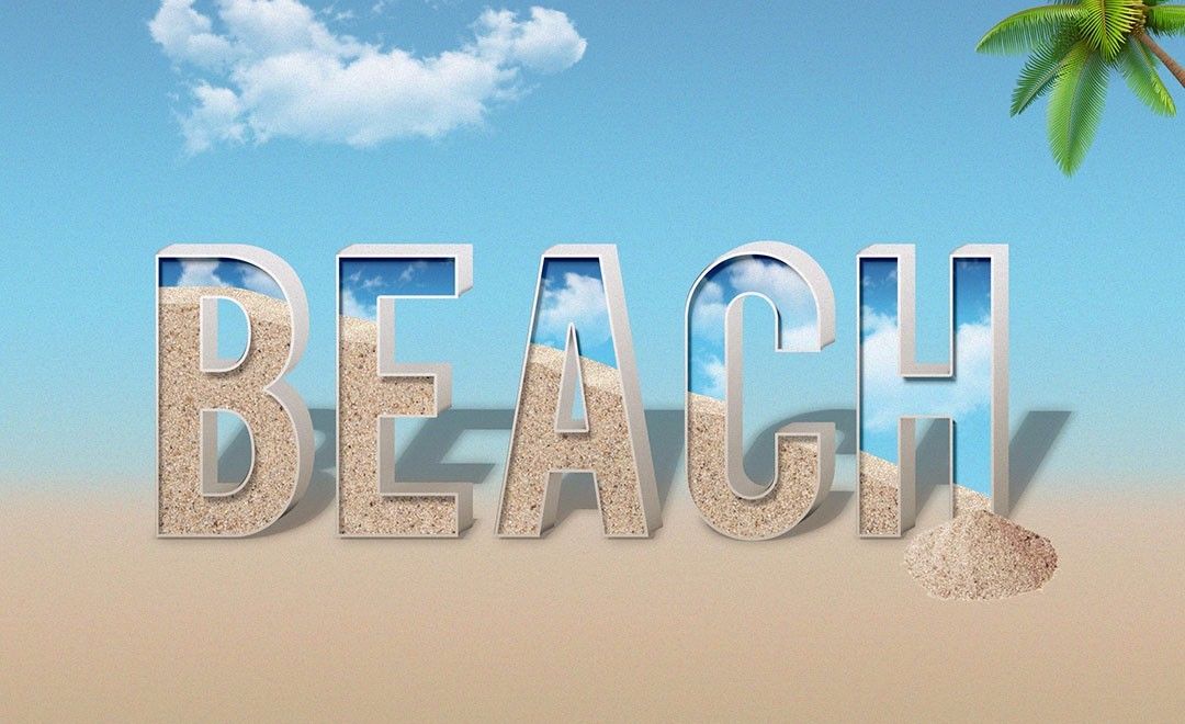 PS-沙滩效果BEACH
