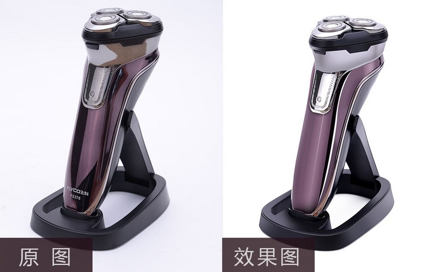 PS-电动剃须刀精修综合设计教程_PS-电动剃须刀精修设计_综合设计_虎课网