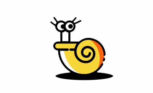 AE+AI-可爱小蜗牛动效