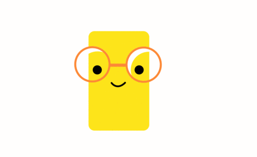 AE-戴眼镜的扁平小黄人