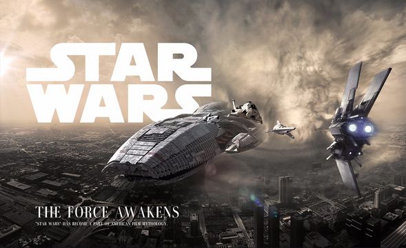 PS-星际大战创意合成