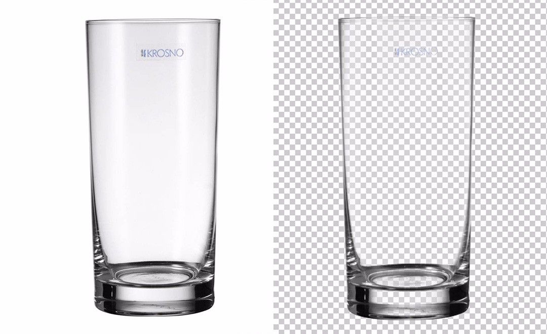 PS-半透明抠图-玻璃杯