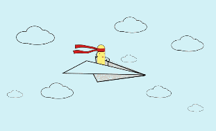 AE-纸飞机趣味小动画