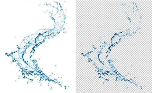 PS-液体抠图-水