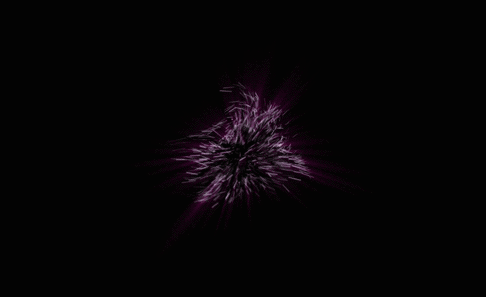 ae炫酷粒子飞散动效