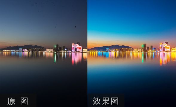 PS-灰暗江景后期修复