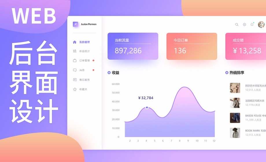 web-后台界面网页设计综合设计教程_web-后台