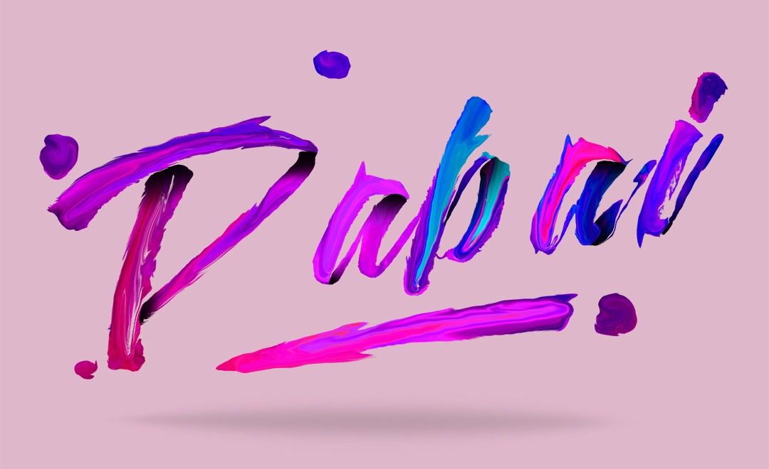 ps-炫彩字母dabai - 字体设计教程_ps(cc2017) - 虎课网