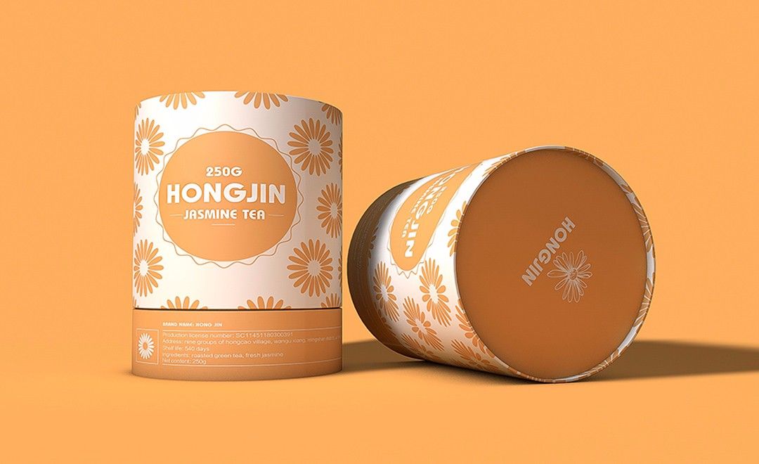 Ai C4d Ps 菊花茶包装图案 造型设计 品牌设计教程 Ai Cc17 C4d R18 Ps Cc17 虎课网